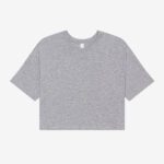 Camiseta corta de punto mujer