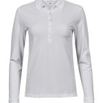 Ladies Luxury LS Stretch Polo