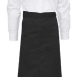 Apron BERLIN largo con abertura y bolsillo