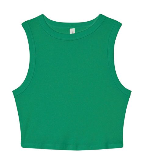 Women’s Micro Rib 3/4 Raglan Baby Tee Women's Micro Rib Muscle Crop Tank - Imagen 1