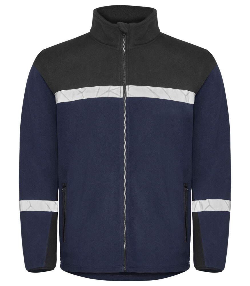 647300-5899_Navy_Black_Front 7300 CHAQUETA POLAR7300 CHAQUETA POLAR 9910-VIS - Image 1