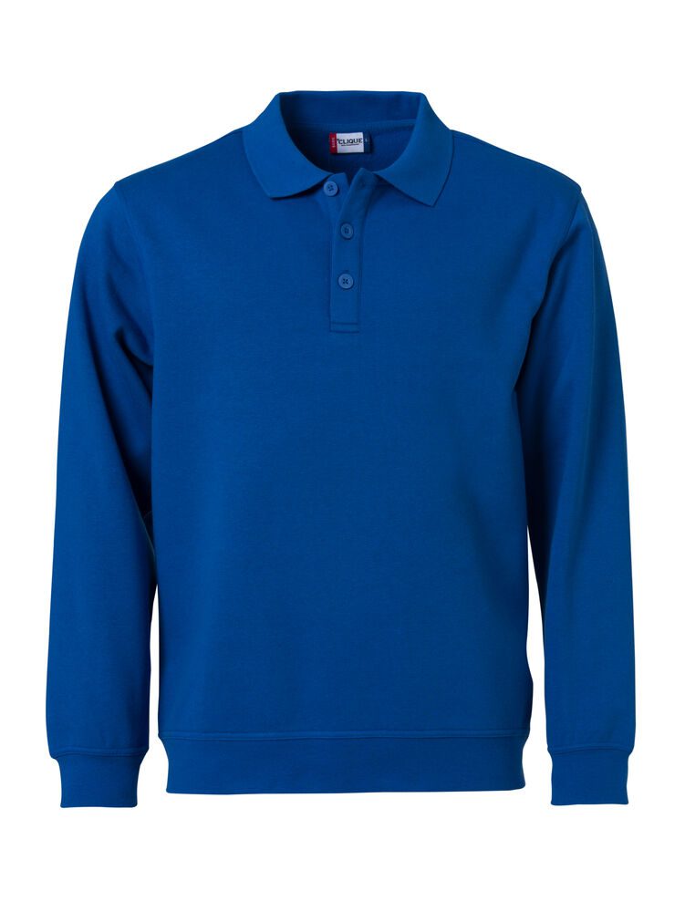 021032_55_BasicPoloSweater_F Basic Polo Sweater - Image 1