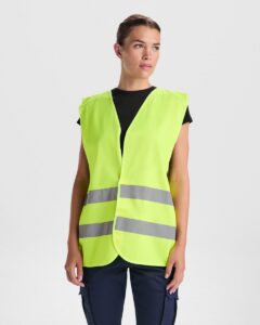 Chaleco Alta Visibilidad Roly Sirio 5063 Seguridad Laboral